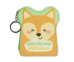 Portemonnee geslaagd