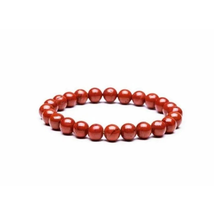 Armband jaspis rood 8 mm