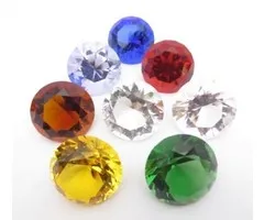 Diamant Set gekleurd 3 cm