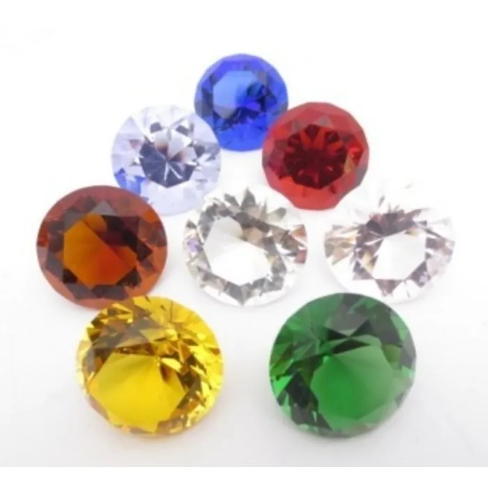 Diamant Set gekleurd 3 cm