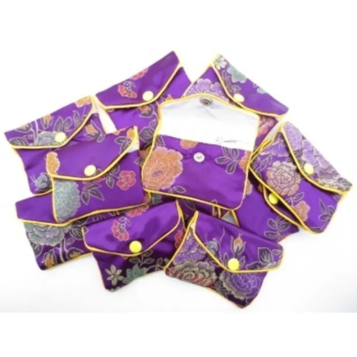 Klein Chinees zakje paars