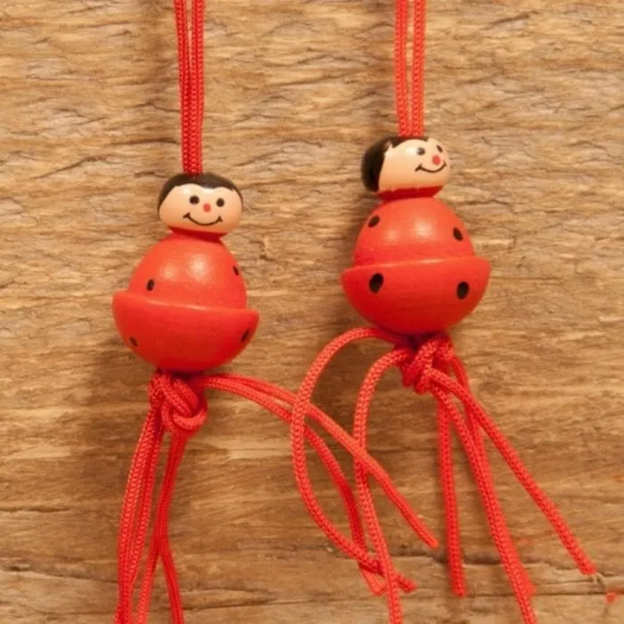 Gelukspoppetje Lieveheersbeestje 10 stuks