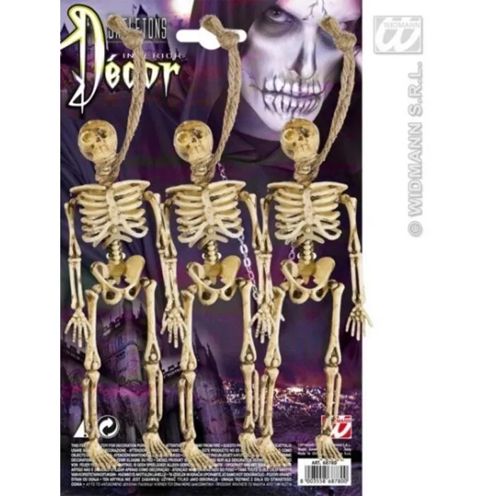Skelet 3 stuks 15 cm