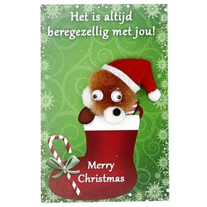 Kaartje beregezellig kerst