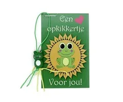 Kaartje opkikkertje