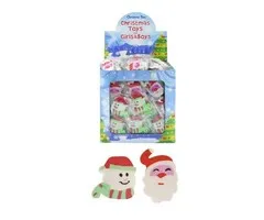 Kerstfiguren gummen