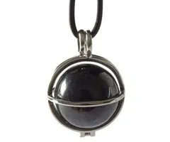 Shungite hanger bol in houder
