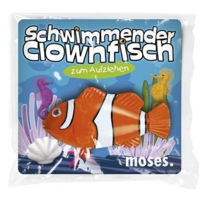 Opwindfiguur zwemmende clownvis