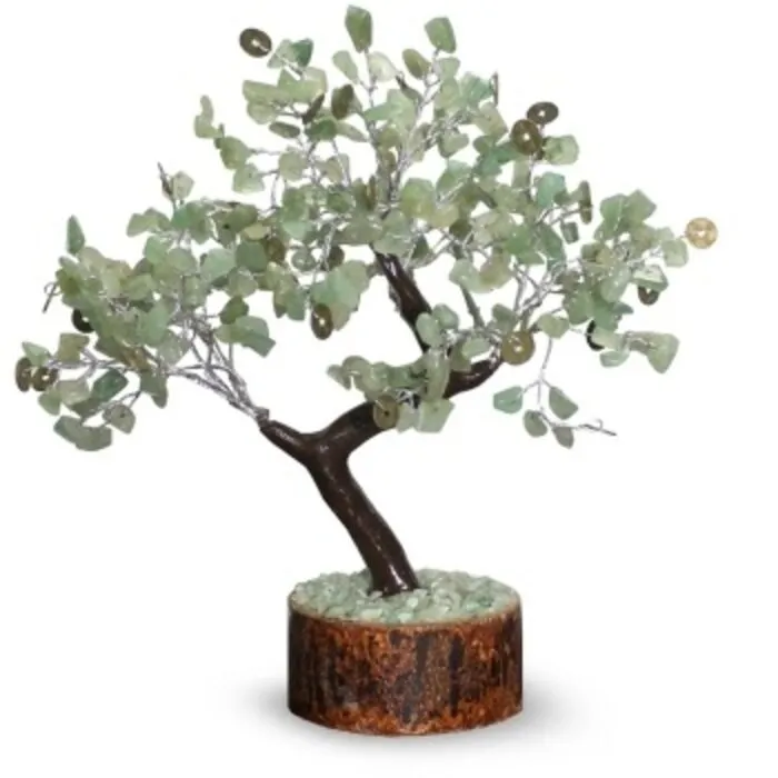 Geluksboom welvaart 300 steentjes met geluksmuntjes