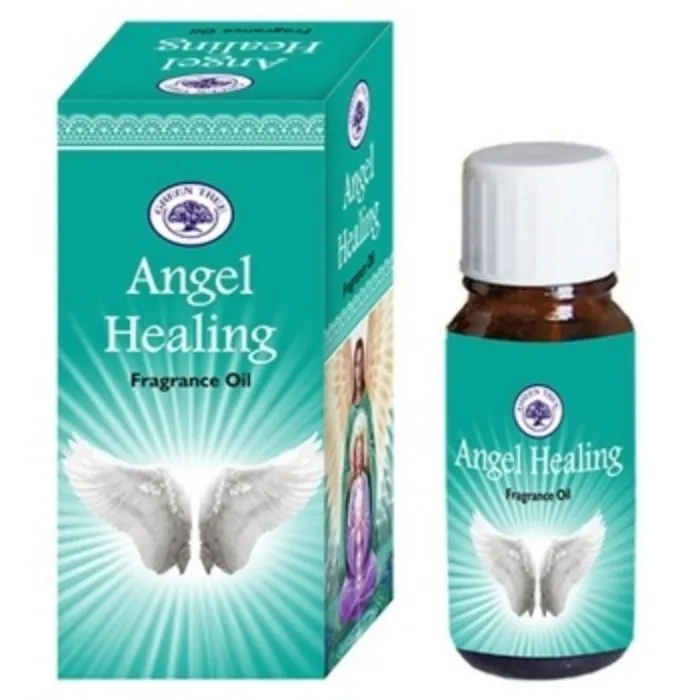 Angel Healing olie met zachte kruidige geur. Voor rust, balans en heling