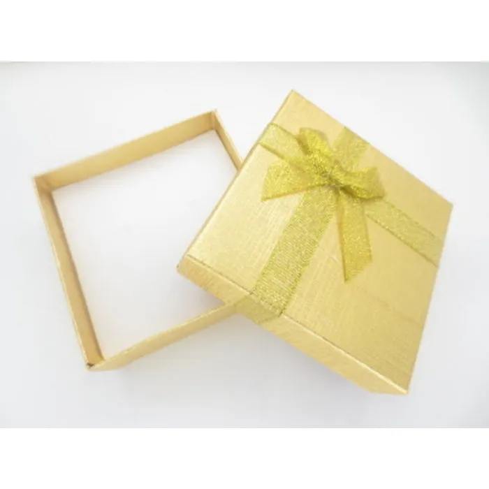Sieradendoosje Goud met Strik - Luxe Cadeauverpakking