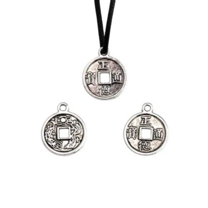 Geluksmunt hangertje met koord