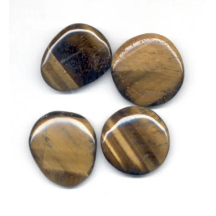 Tijgeroog steen plat