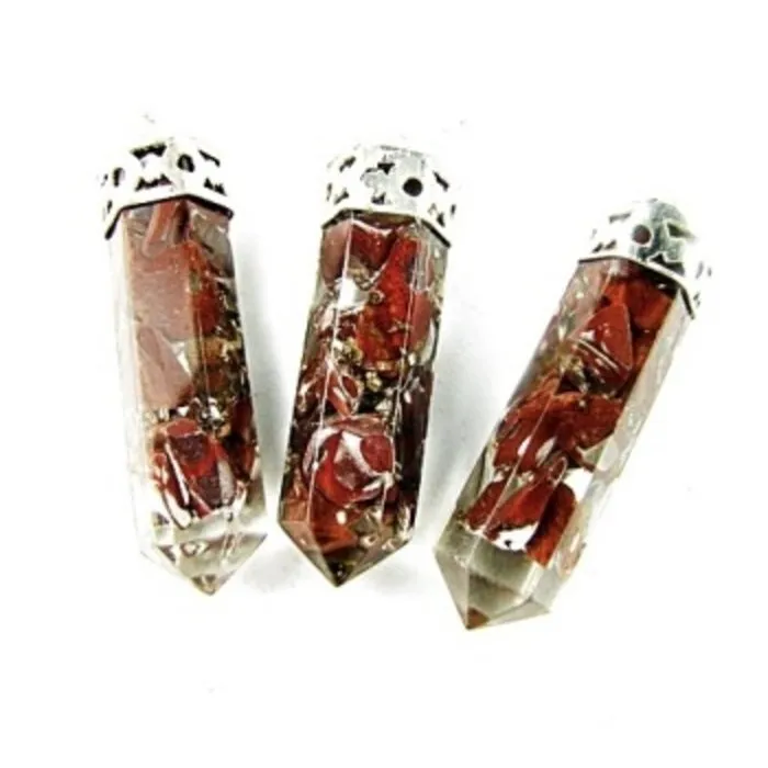 Orgone hangertje rode jaspis