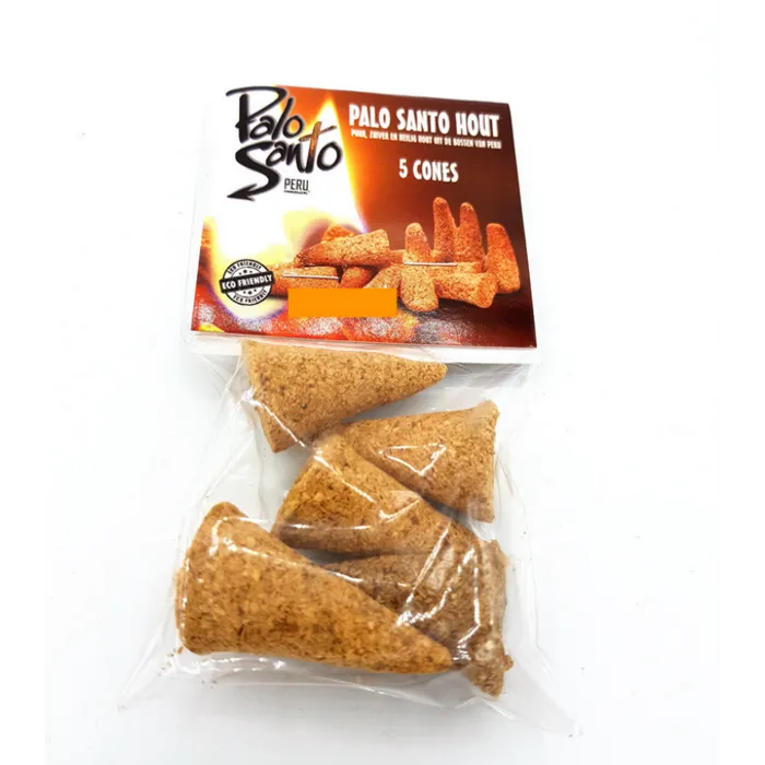 Palo Santo hout 5 grote kegeltjes