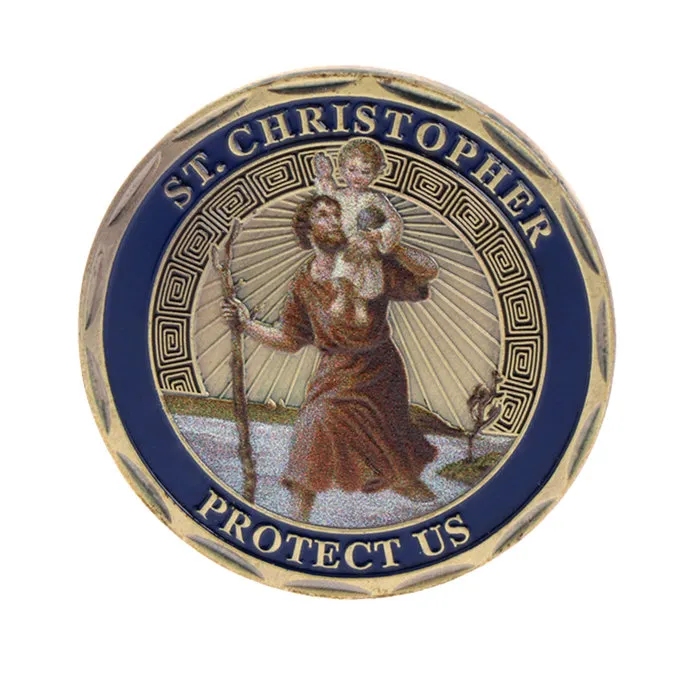 Christoffel bescherm munt