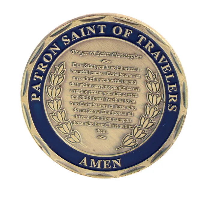 Christoffel bescherm munt