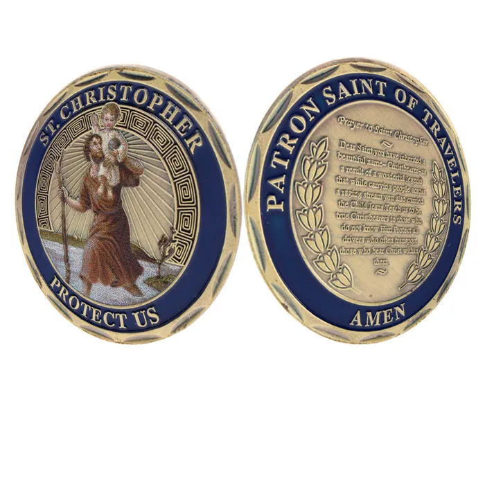 Christoffel bescherm munt