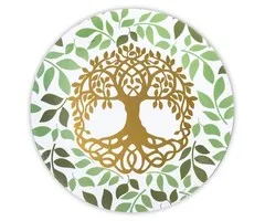 Levensboom onderzetters set van 6