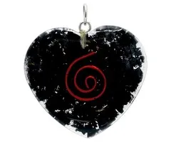 Shungiet hanger hartvormig