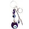 blauwe boze oog sleutelhanger Luck