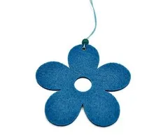 Vergeet me nietje hanger vilt 15 cm