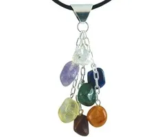 Chakra hanger met 7 edelsteentjes