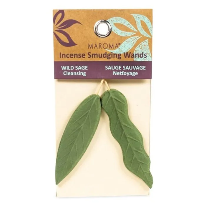 Smudge Wierookblaadjes Wilde Salie – Maroma Fair Trade