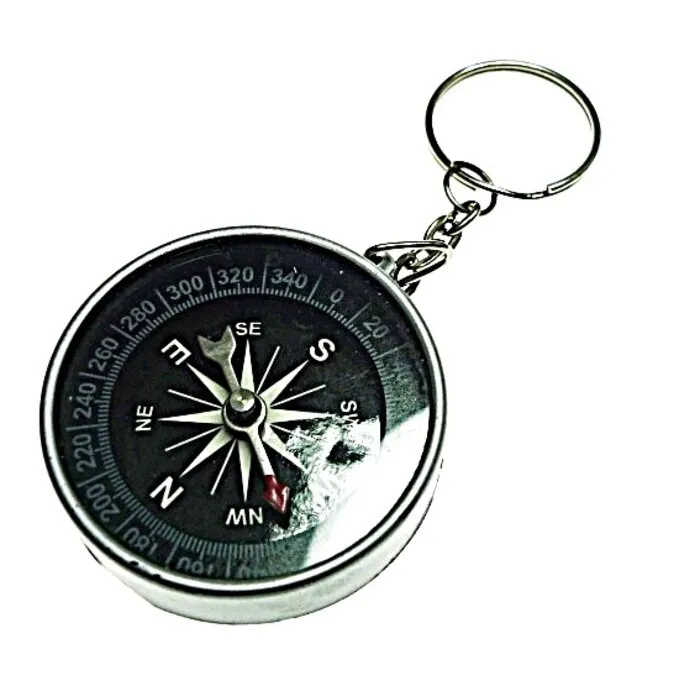 Sleutelhanger kompas 4,5 cm