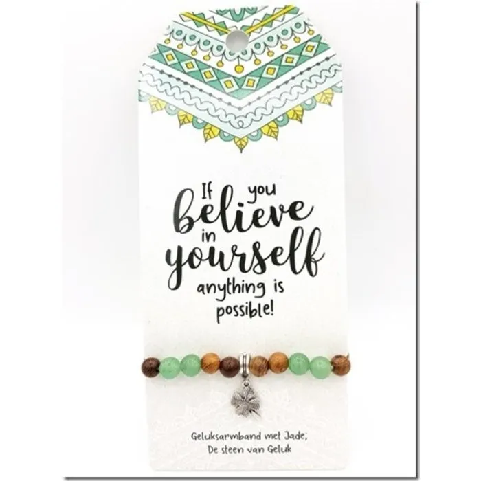 Vriendschapsarmband  believe
