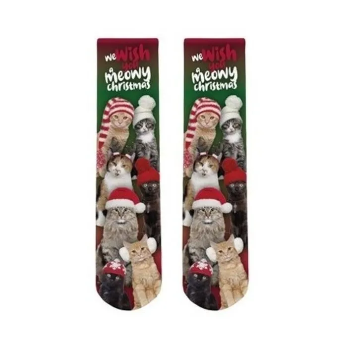 Xmas Sock Cats 42-45