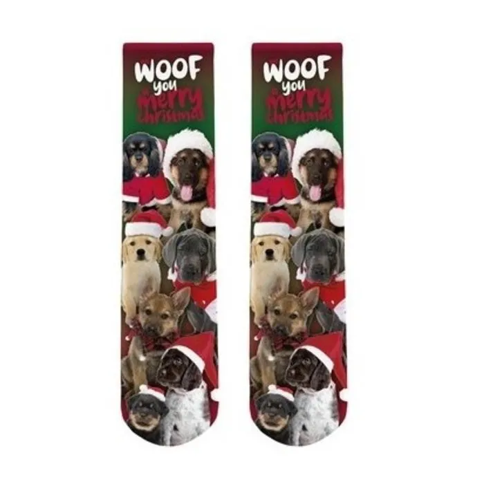 Xmas Sock Dogs 42-45