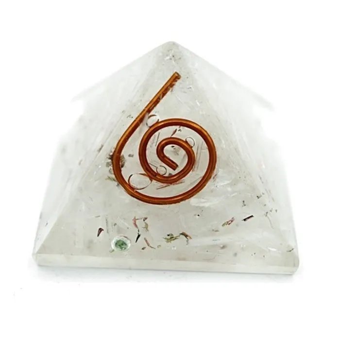 Orgone Piramide Seleniet klein