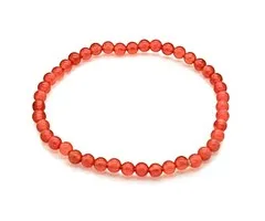Fijne armband Carneool 4 mm