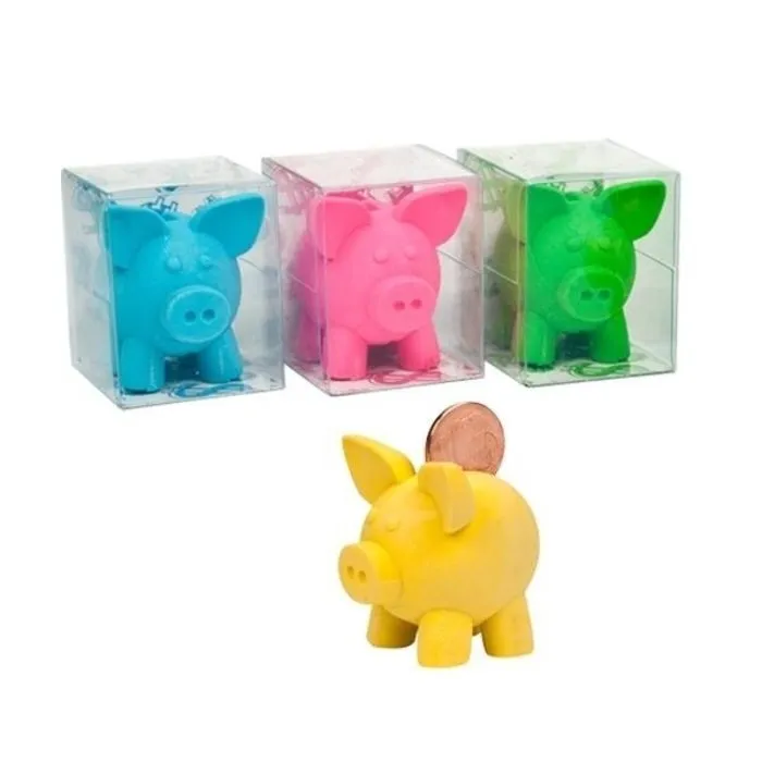 Spaarvarken gum 4 stuks