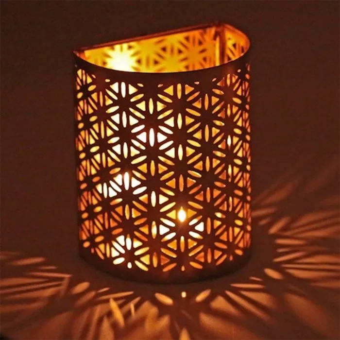 Sfeerlicht Bloem des Levens met spiegel