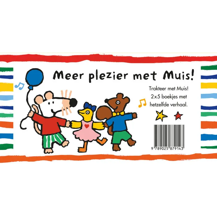 Muis uitdeelboekjes