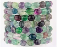 Armband Nugget Fluoriet