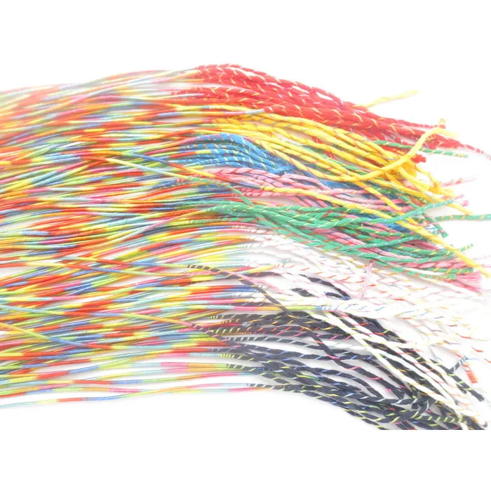 Vriendschapsarmband regenboog dun 10x