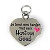 Bedeltje hart van goud