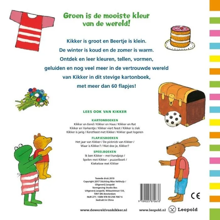 Het grote flapjesboek van Kikker