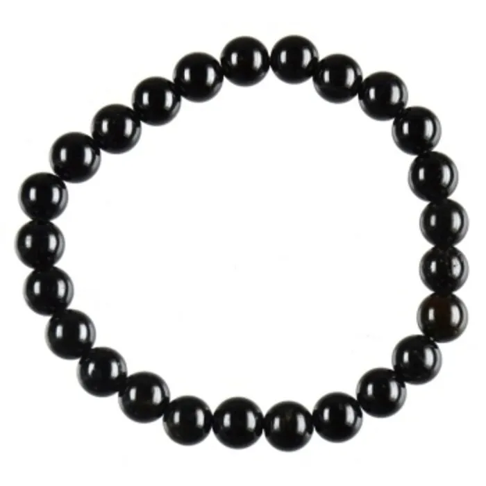 Armband zwarte Toermalijn 6 mm
