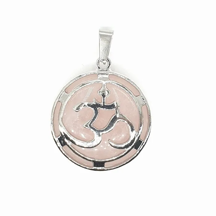 Hanger Ohm met Rozenkwarts