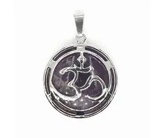 Hanger Ohm met Amethist