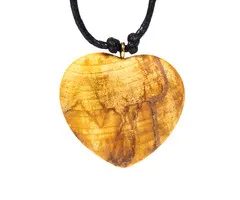 Palo Santo ketting hart 3,5 cm
