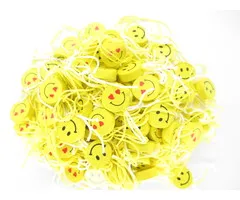 Gelukspoppetje smiley 10 stuks