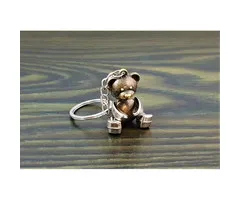 Metalen Sleutelhanger van teddybeer