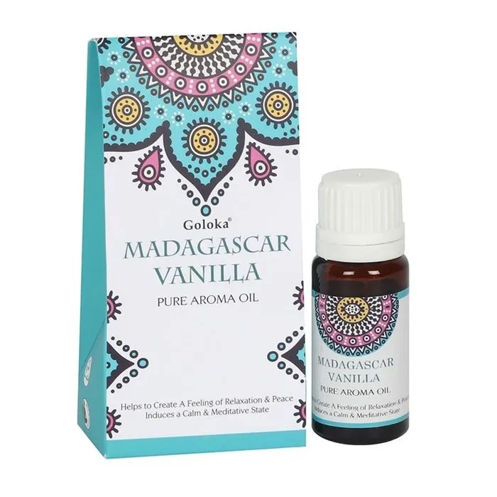Madagascar Vanilla geurolie van Goloka. Warm, zoet en rustgevend.