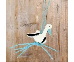 Gelukshanger Ooievaar Blauw 10 stuks