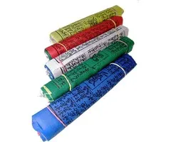 Tibetaanse gebedsvlaggen koord 25 vlaggetjes